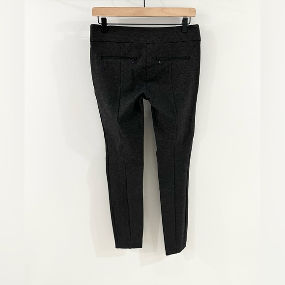 Loft Ponte Knit Front Seam Skinny Pants Gray Size 2 - Picture 7 of 7